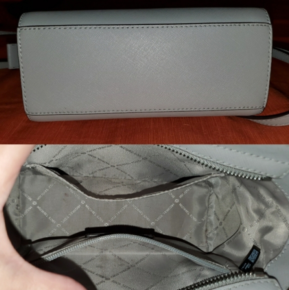 Michael Kors Grey Studded Crossbody - Picture 2 of 7